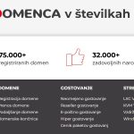 Spletno gostovanje pri Domenci vam zagotavlja številne ugodnosti domenca